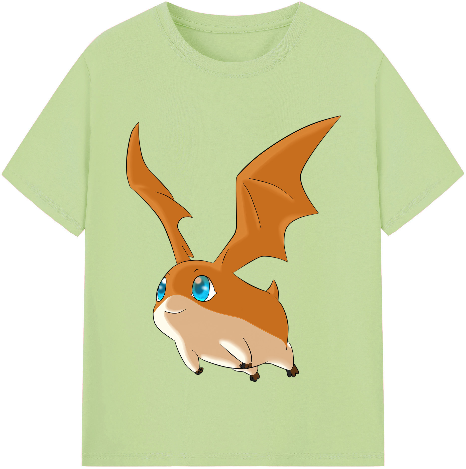 （画像用） Digimon デジタルモンスター/デジモン 綿100％半袖Tシャツ（フロントプリント）